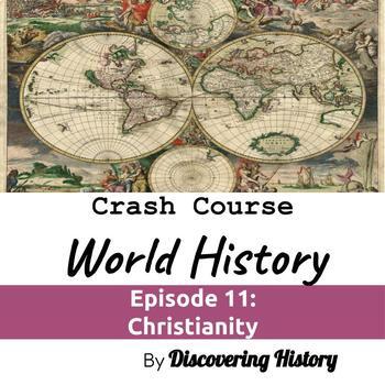 Preview of Crash Course World History: Christianity Worksheet
