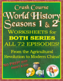 DISTANCE LEARNING Crash Course World History ENTIRE SEASON