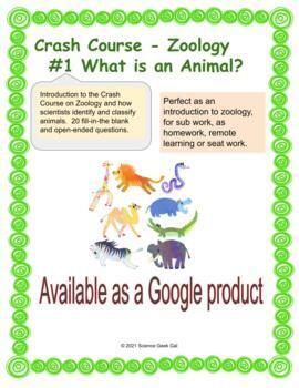 Preview of Crash Course Zoology #1 - What is An Animal?