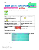 Crash Course in Chemistry Video Guide Pack 3 Episodes 11-15
