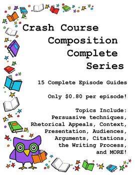 Preview of Crash Couse Composition COMPLETE SERIES - 15 Episodes