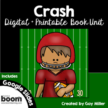 Preview of Crash by Jerry Spinelli Digital + Printable Novel Study