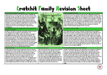 christmas carol cratchit family essay