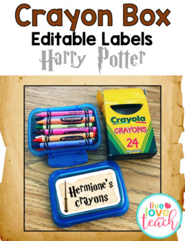 Crayons Harry Potter