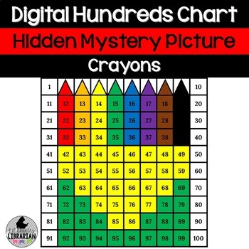 pdf chart printable hundreds Crayon for Hidden Hundreds Activity Back Picture Box Chart