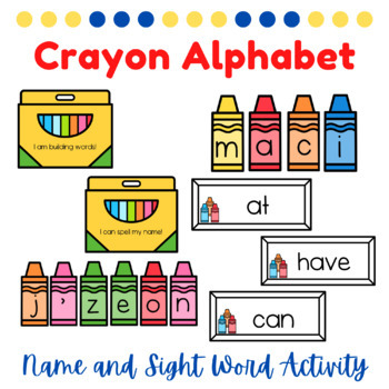 Crayon Box Name Craft