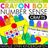 Crayon Box Number Sense Math Craft for Counting and Addition