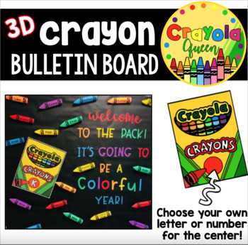 Preview of Crayon Bulletin Board