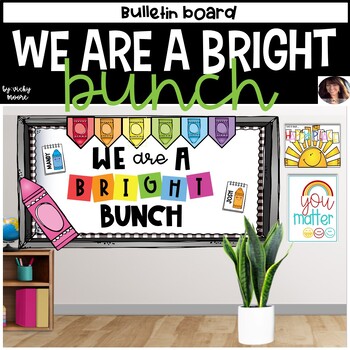 Crayon Bulletin Board | Back to School Bulletin Board | Bright Bunch ...