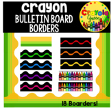 Crayon Bulletin Board Borders
