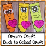 Crayon Craft, Back to School Craft