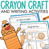 Back to School Craft for Crayon Bulletin Board - Color Wor