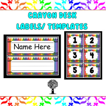 Name Templates For Desk Worksheets Teaching Resources Tpt