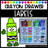Crayon Drawer Labels