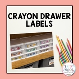 Crayon Drawer Labels