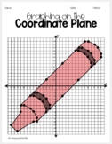 Crayon Emoji- Graphing on the Coordinate Plane Mystery Picture