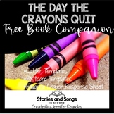 Crayon Fun--Day the Crayons Quit Book Response & Writing A