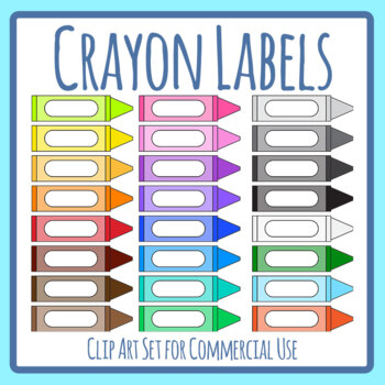 crayon label template