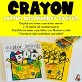 Crayon Letter and Number Search