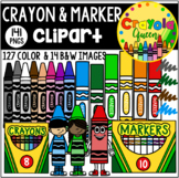 Crayon & Marker Clipart