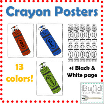 Preview of Crayon Posters