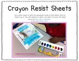 Crayon Resist Sheets