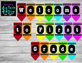 Crayon * Welcome to First Grade * Banner
