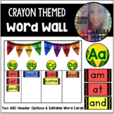 Crayon Word Wall