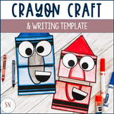 Crayon Writing Craft | Back to School Writing Activity