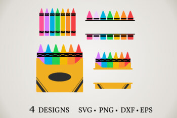 Crayon Bundle Svg Crayon Svg Crayon Clipart Crayons Svg Back To School Svg