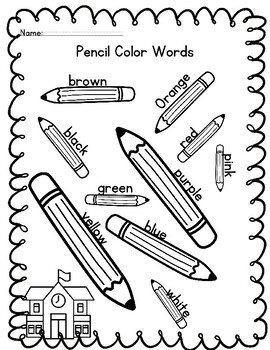 Crayon Boxes - Coloring, Tracing, Writing, Reading Practice for Primary  Grades