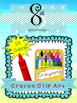 Preview of Crayons Clip Art