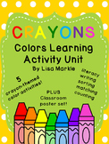 Crayons Theme Colors Learning Activity Unit for Preschool