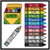 Crayons in Amharic / Colors in Amharic
