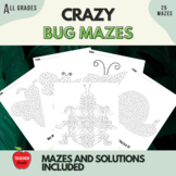 Crazy Bug Mazes for All Ages