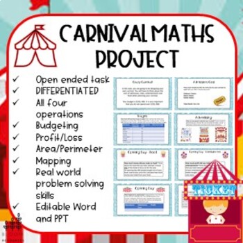 Preview of Crazy Carnival Open Maths Task