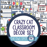 Crazy Cat Classroom Decoration Set