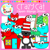Cat and Hat Clipart