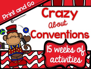 Preview of Crazy About Conventions: 15 Weeks of Engaging Activities and Mini Lessons