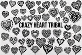 Crazy Heart Tribal Font