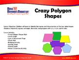 Crazy Polygon Shapes Song(Mp3) and Lesson Materials & Printables