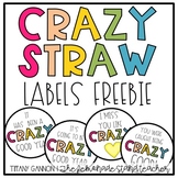 Crazy Straw Labels