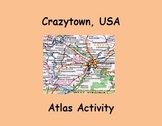 Crazytown, USA Atlas Activity