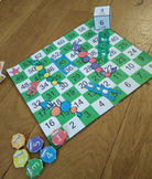 Snakes and Ladders Board Game by CreAnglais - original art