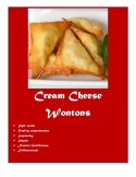 Cream Cheese Wonton Recipe