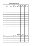 Create-A-Culture Teacher Observation Spreadsheet