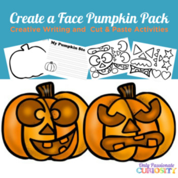 Preview of Pumpkin Create-A-Face Craft