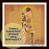 Create A Gustav Klimt Inspired Piece on Sketchpad 5.1