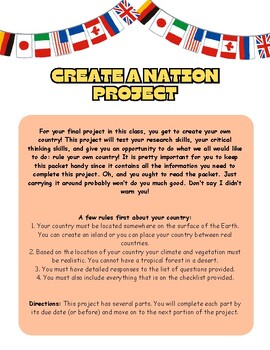 Preview of Create A Nation Project