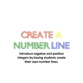 Create A Number Line with Positive and Negative Integers